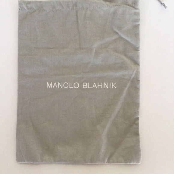 MANOLO BLAHNIK TRAVEL DUST BAG - Picture 3 of 4